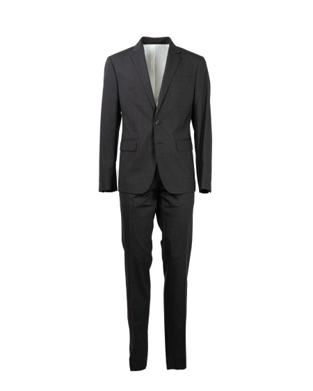 Shop DSQUARED2  Abito: Dsquared2 abito in fresco lana.
Vestibilità slim.
Blazer monopetto.
Tasca a filetto sul petto.
Polsini con bottoni.
Pantaloni con piega stirata.
Chiusura con gancio e zip.
Fodera interna.
Composizione: 95% Lana 5% Elastan.
Fabbricato in Italia.. FT0458 S40320-855